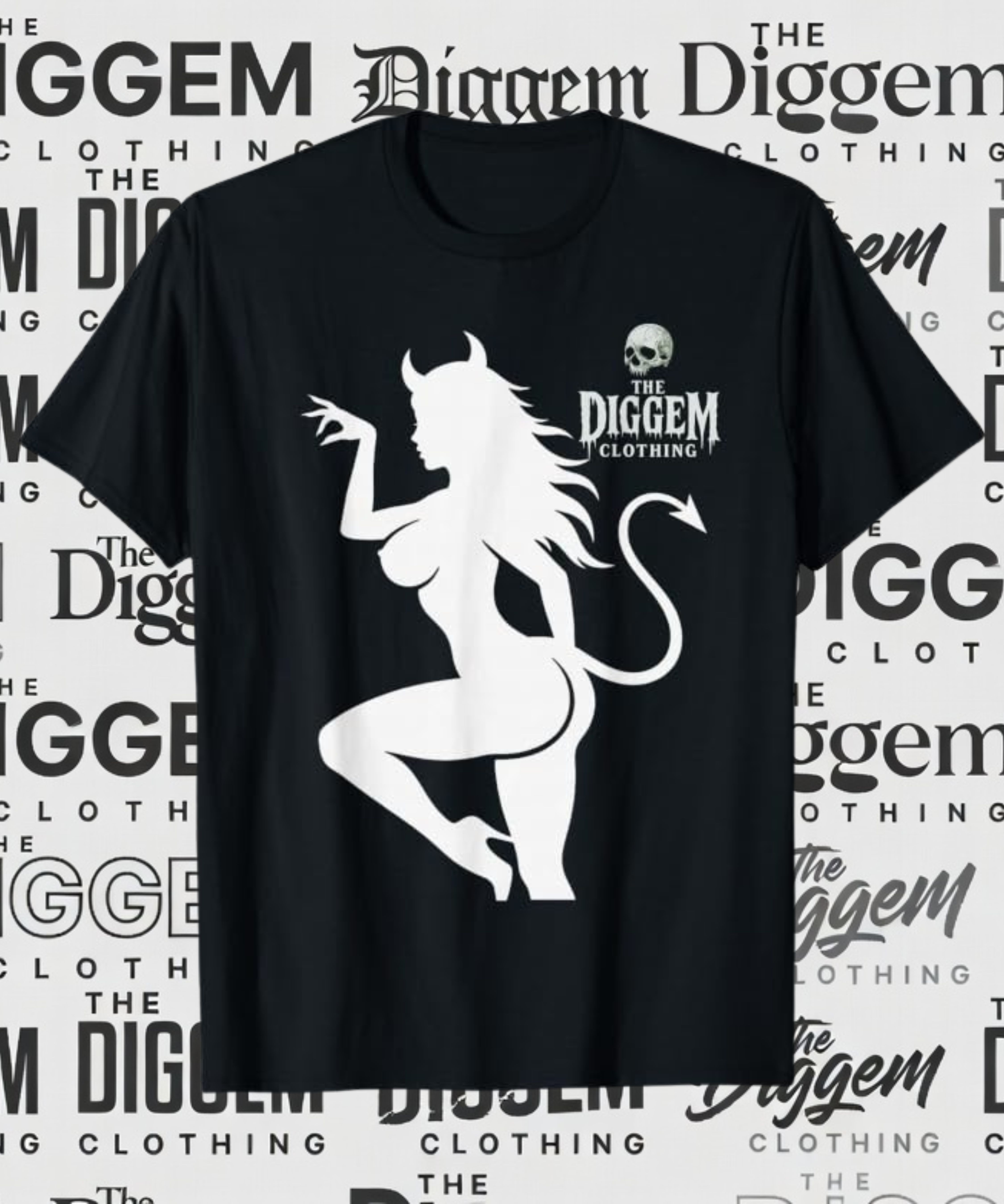 Devil Silhouette tee